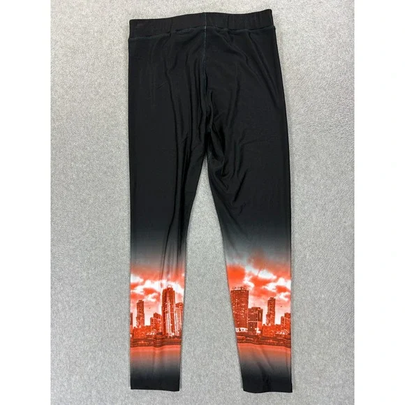 NWT Miami Hurricanes Track & Field Long Tights (Women's Medium) Black - Picture 12 of 12